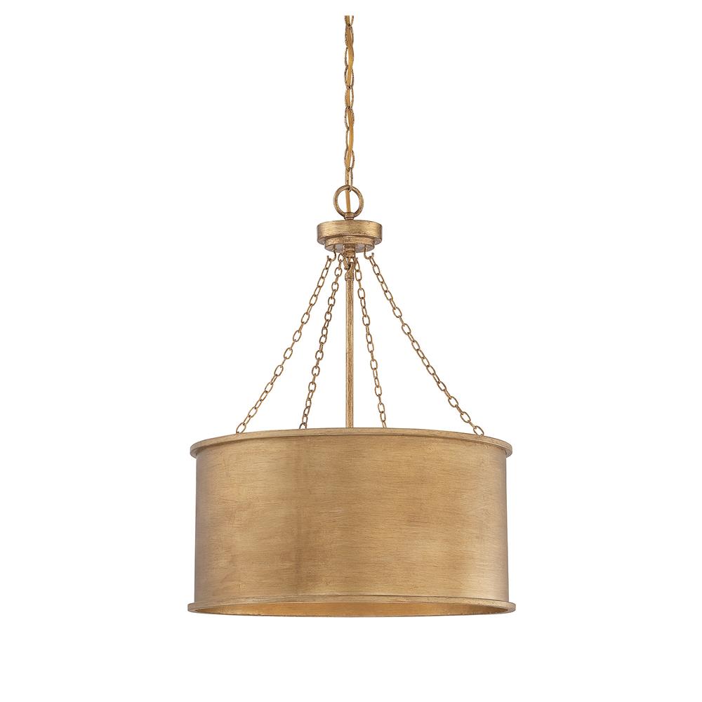 Savoy House 7-487-4-54 Rochester 4 Light Pendant in Gold Patina